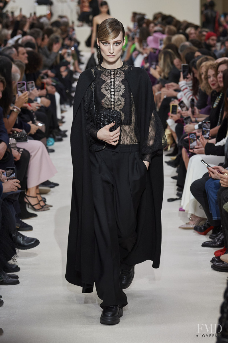 Felize Kolibius featured in  the Valentino fashion show for Autumn/Winter 2020