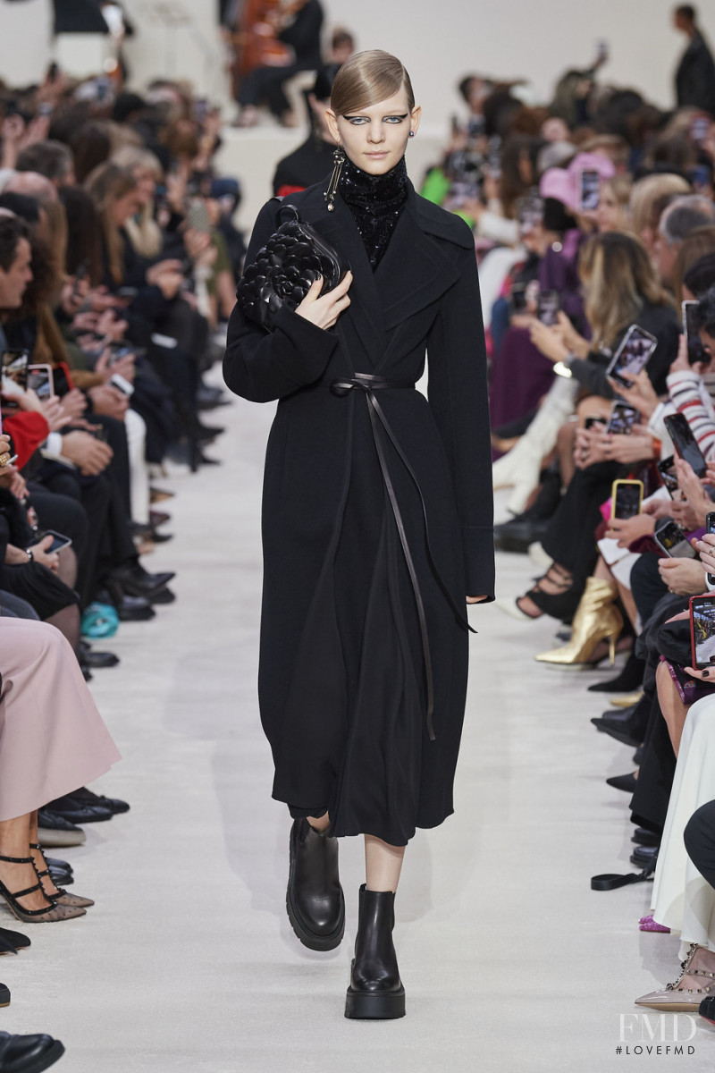 Viktoria Lulko featured in  the Valentino fashion show for Autumn/Winter 2020