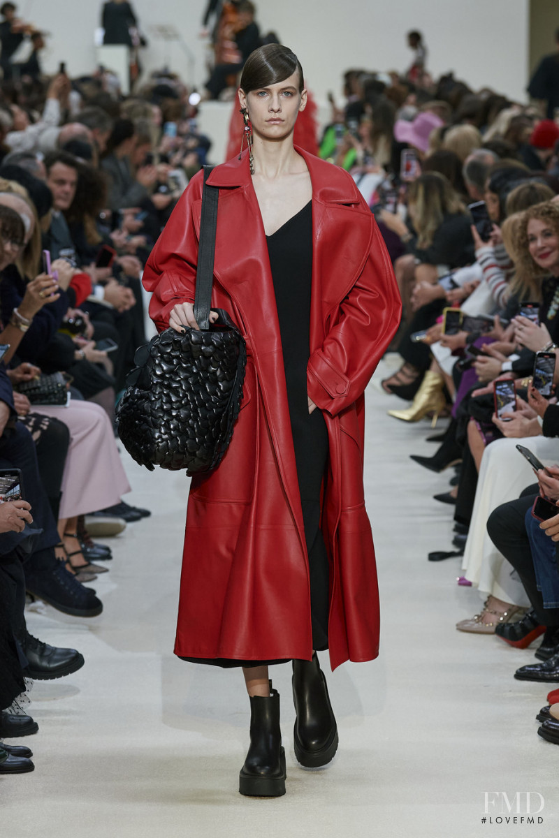 Nele Visschers featured in  the Valentino fashion show for Autumn/Winter 2020