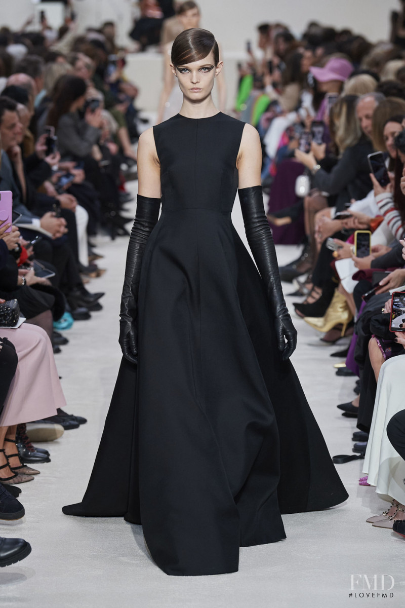 Lulu Tenney featured in  the Valentino fashion show for Autumn/Winter 2020