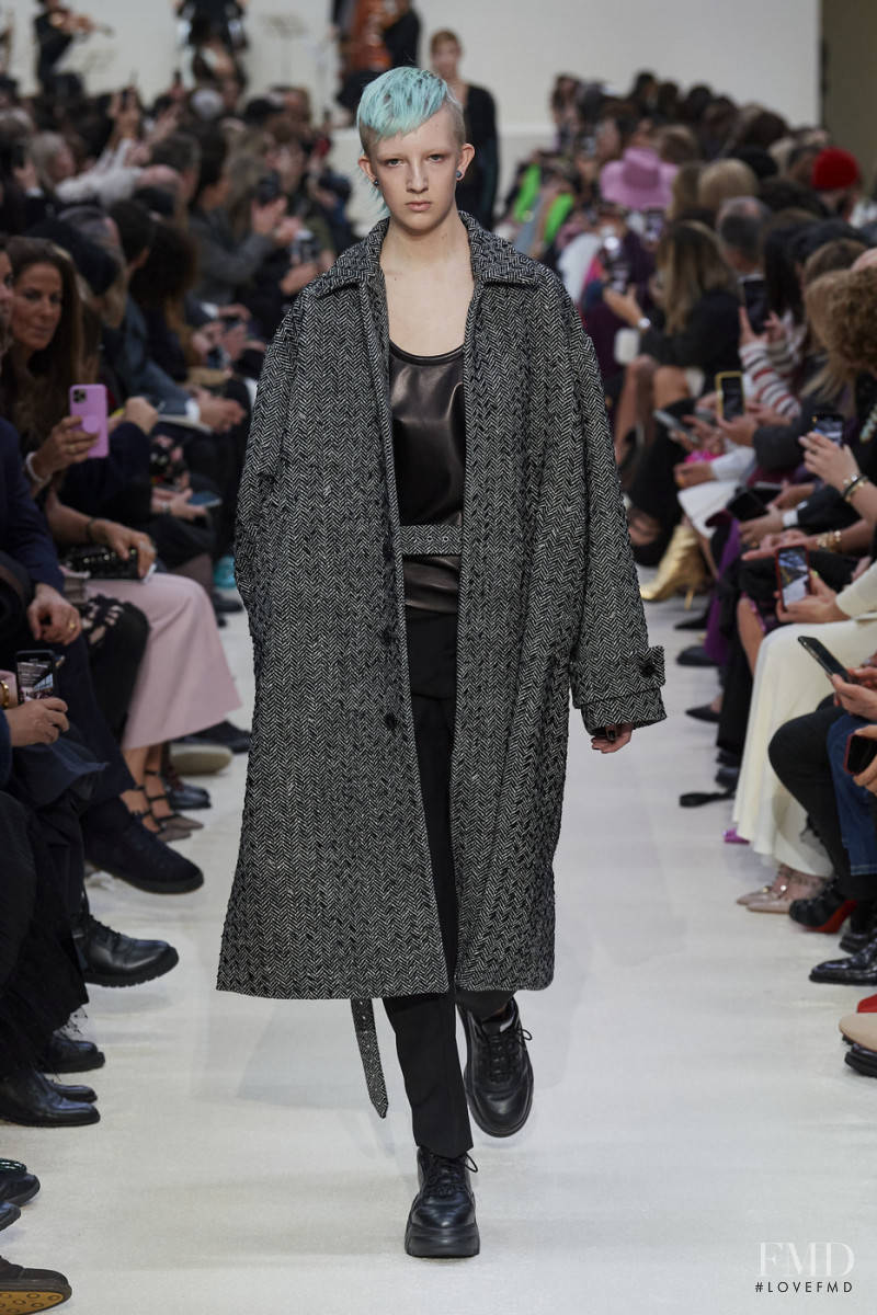 Finn Buchanan featured in  the Valentino fashion show for Autumn/Winter 2020