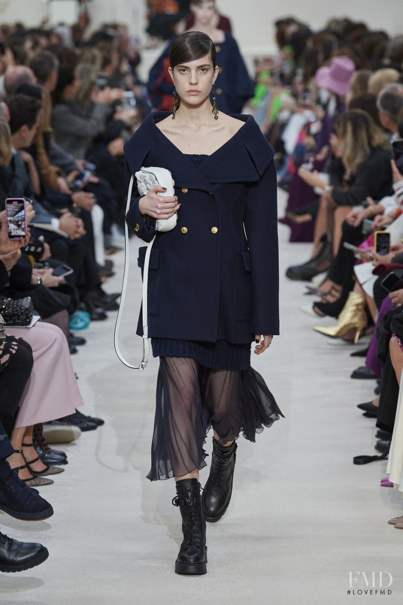 Denise Ascuet featured in  the Valentino fashion show for Autumn/Winter 2020