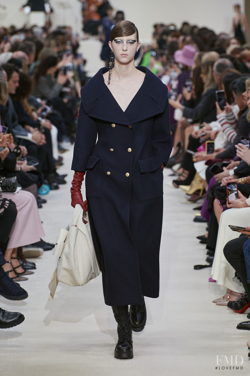 Evelyn Nagy featured in  the Valentino fashion show for Autumn/Winter 2020