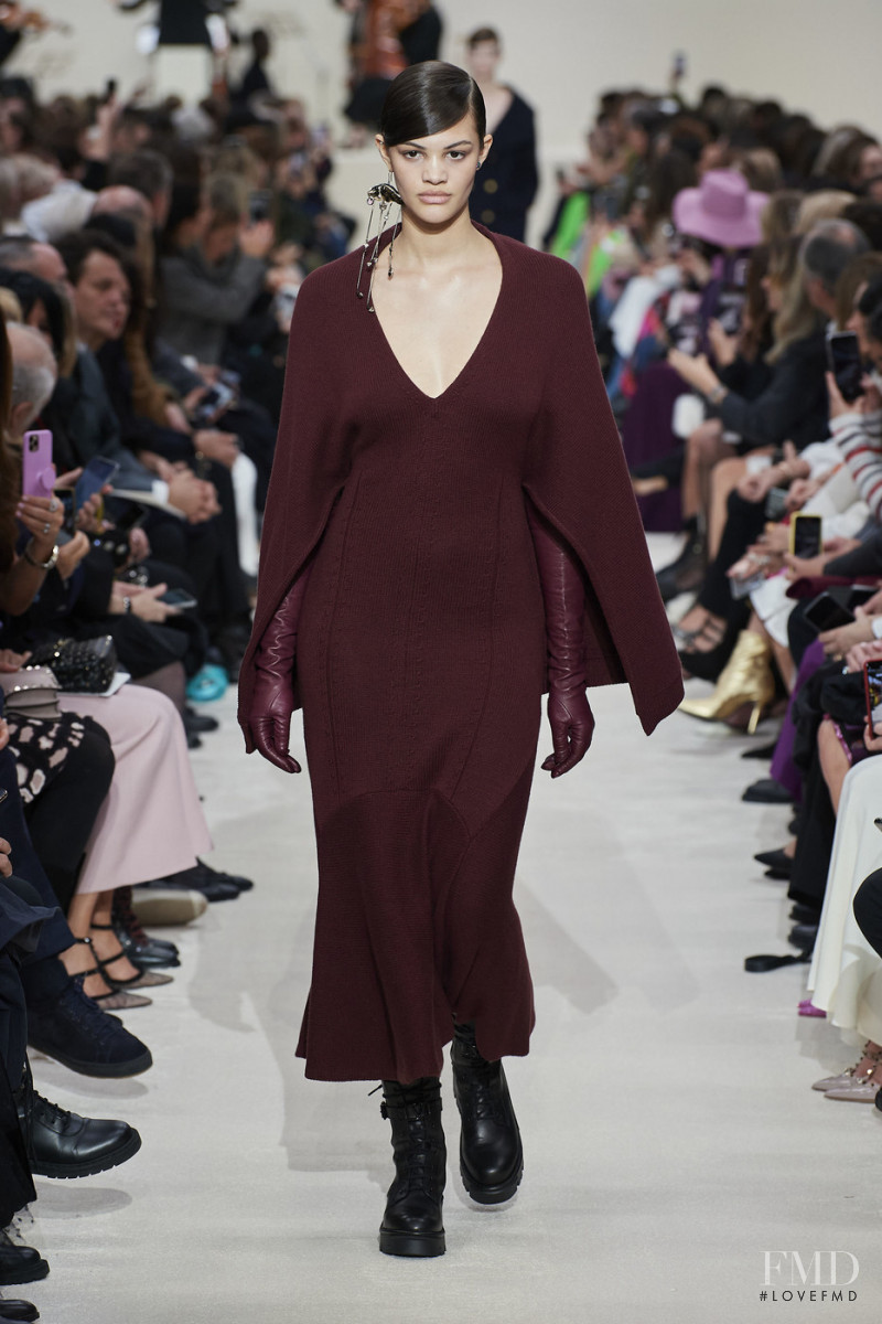 Kyla Coleman featured in  the Valentino fashion show for Autumn/Winter 2020