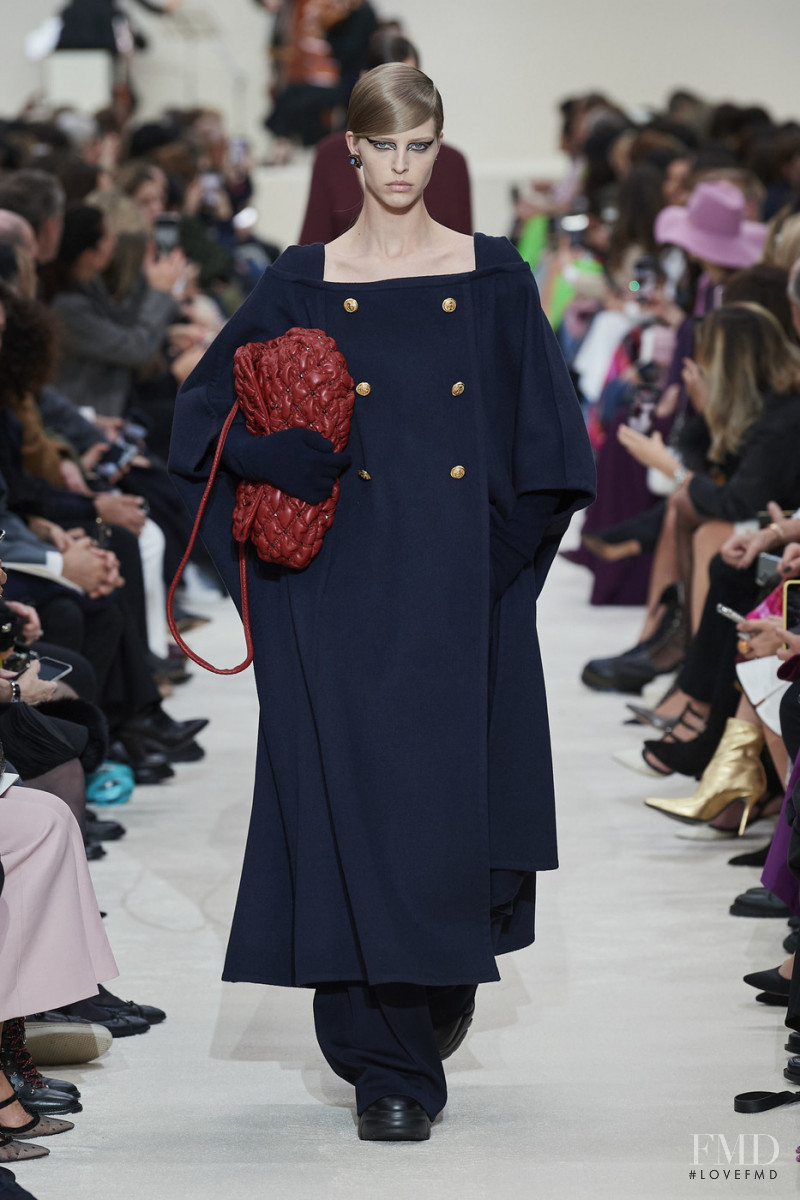 Abby Champion featured in  the Valentino fashion show for Autumn/Winter 2020