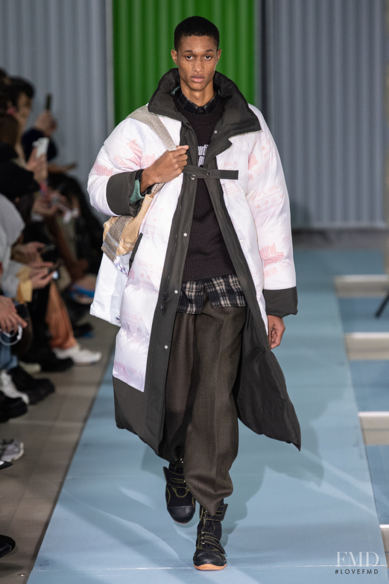 Romaine Dixon featured in  the Beautiful People fashion show for Autumn/Winter 2020