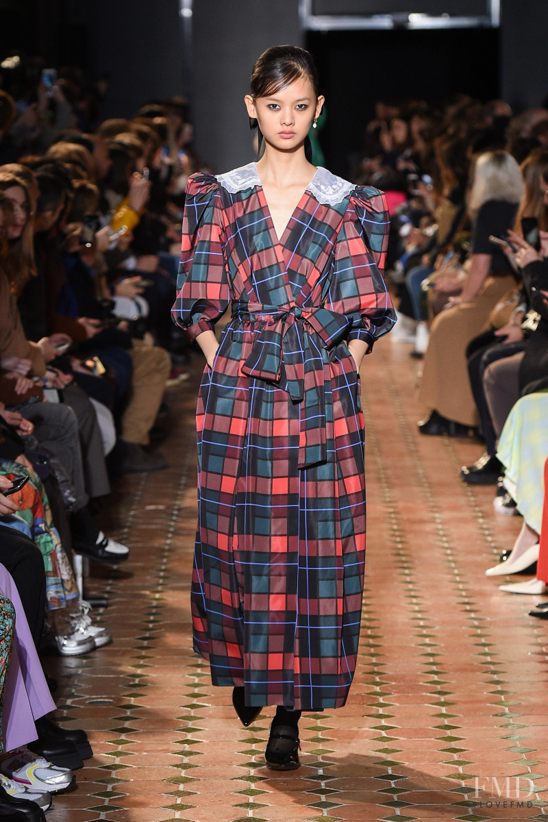 Shu Ping Li featured in  the Paul et Joe fashion show for Autumn/Winter 2020