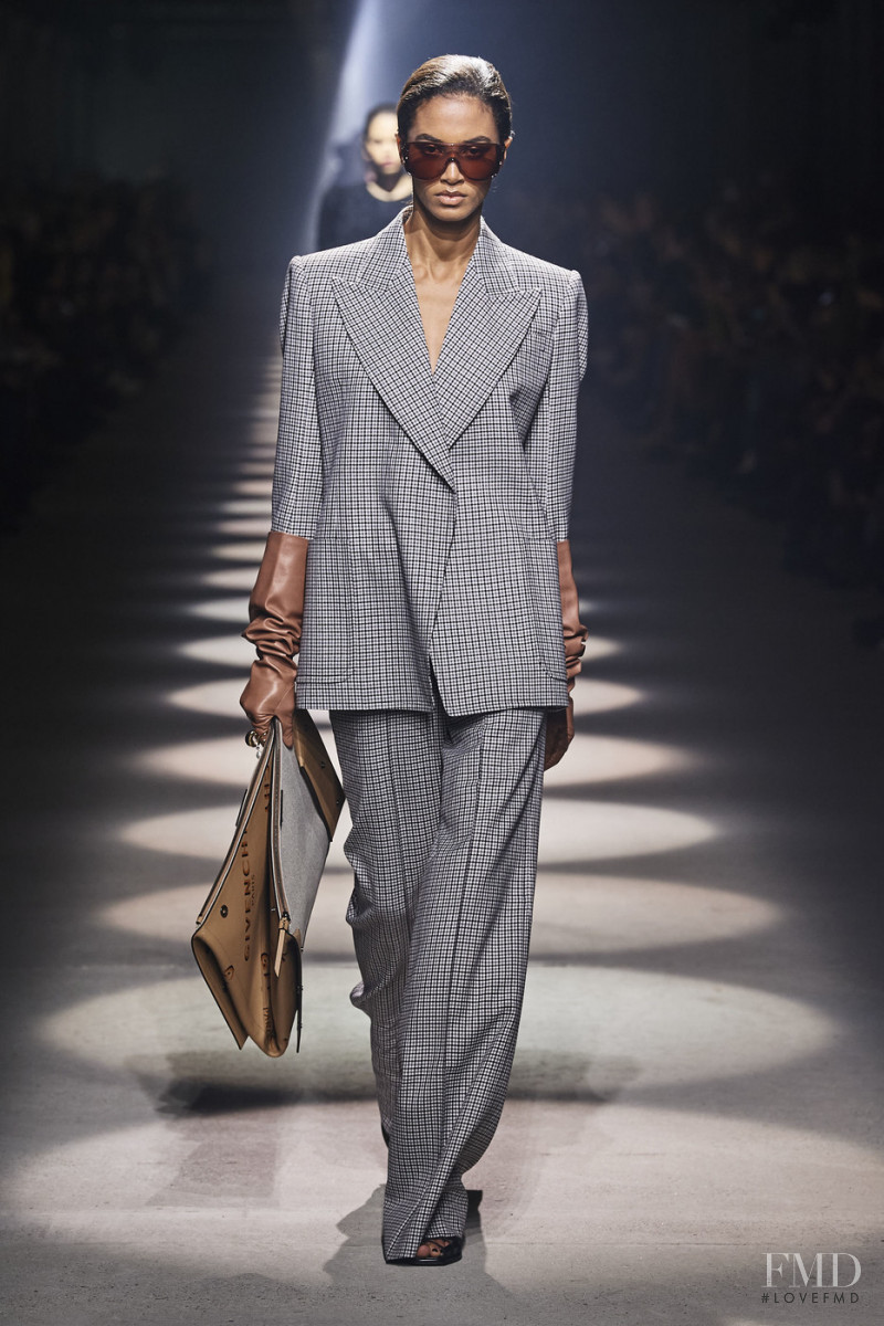 Sacha Quenby featured in  the Givenchy fashion show for Autumn/Winter 2020