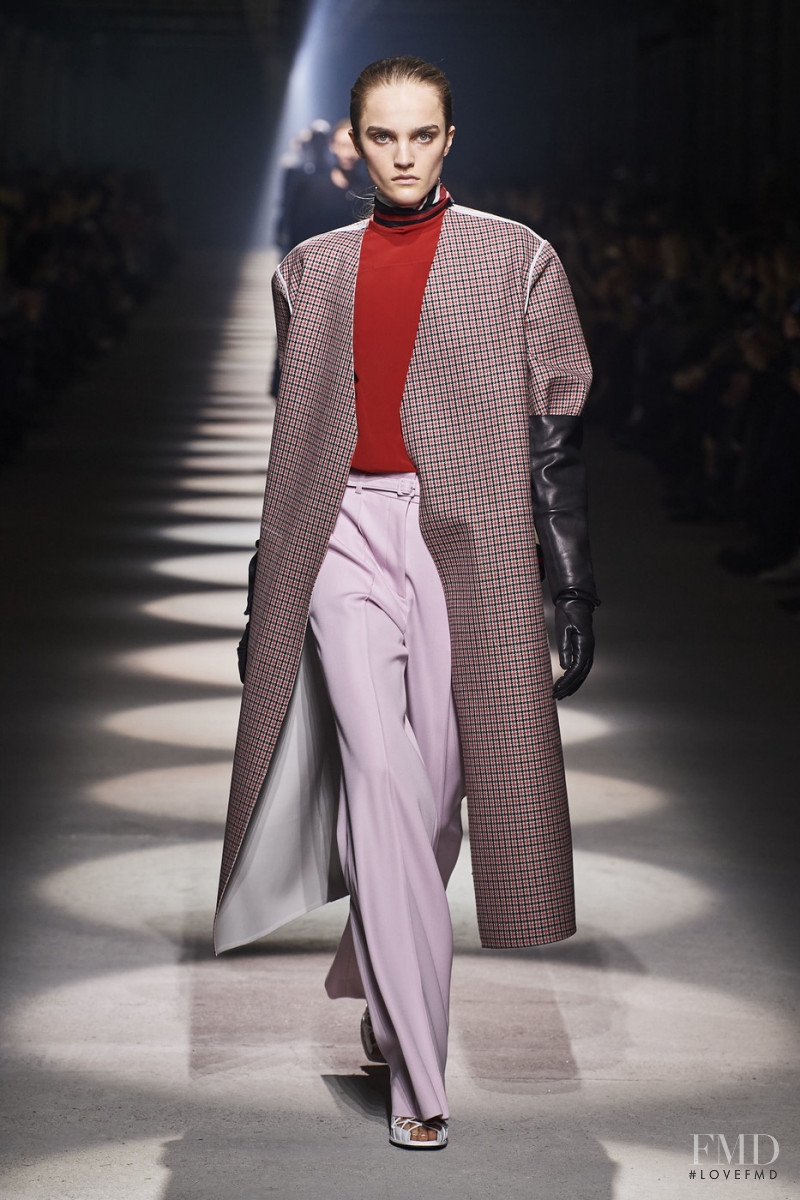Josefine Lynderup featured in  the Givenchy fashion show for Autumn/Winter 2020