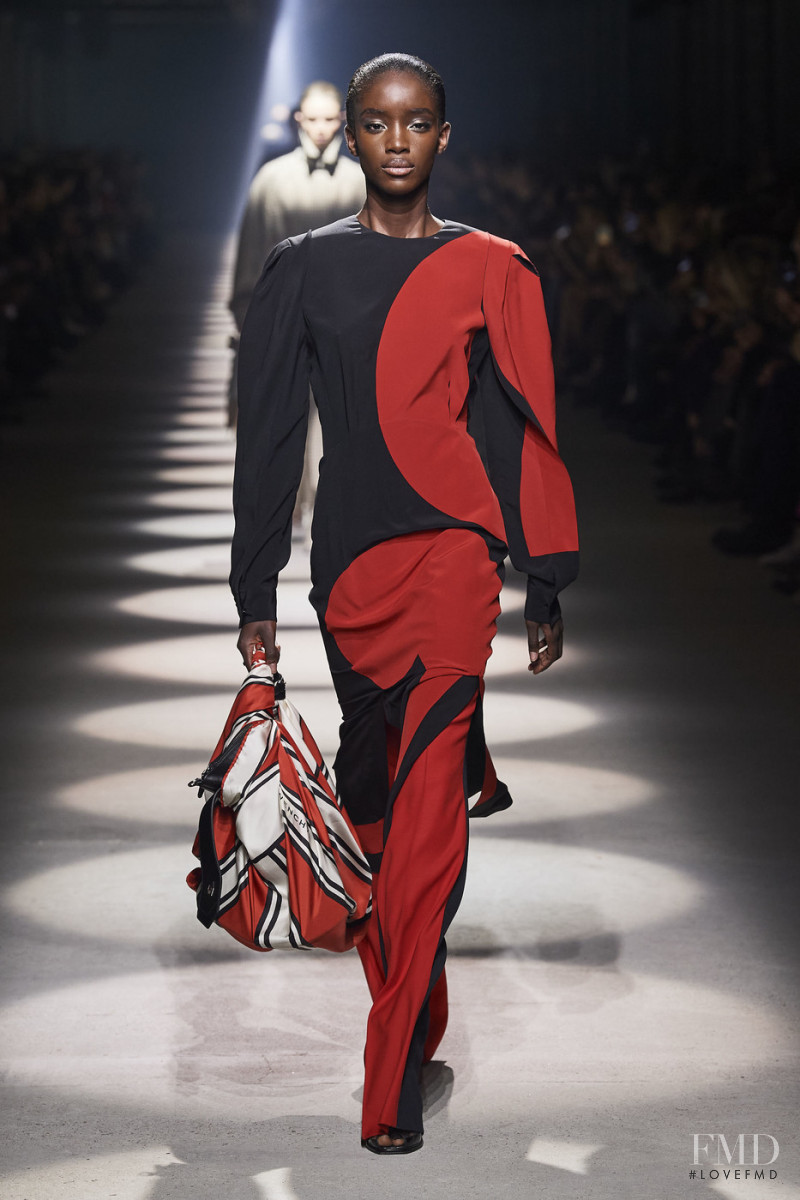 Maty Fall Diba featured in  the Givenchy fashion show for Autumn/Winter 2020