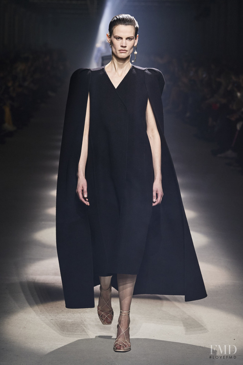 Saskia de Brauw featured in  the Givenchy fashion show for Autumn/Winter 2020