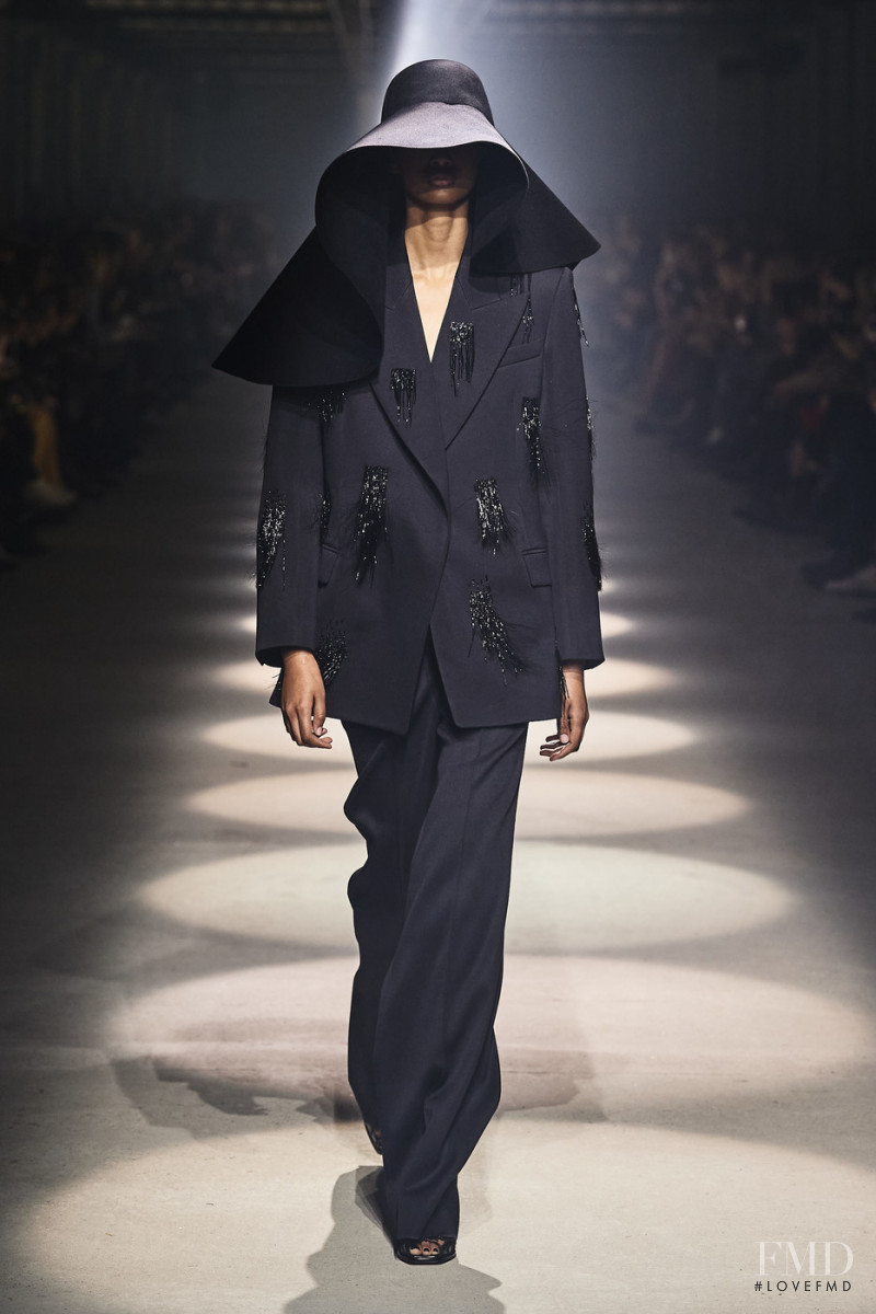 Ugbad Abdi featured in  the Givenchy fashion show for Autumn/Winter 2020