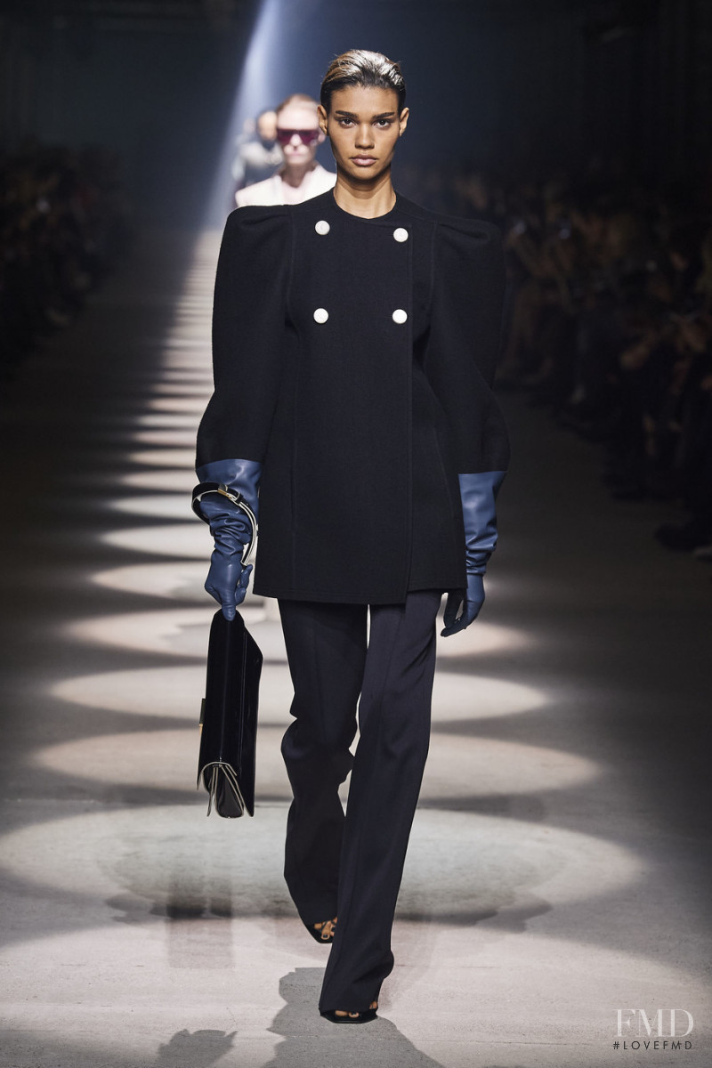 Barbara Valente featured in  the Givenchy fashion show for Autumn/Winter 2020