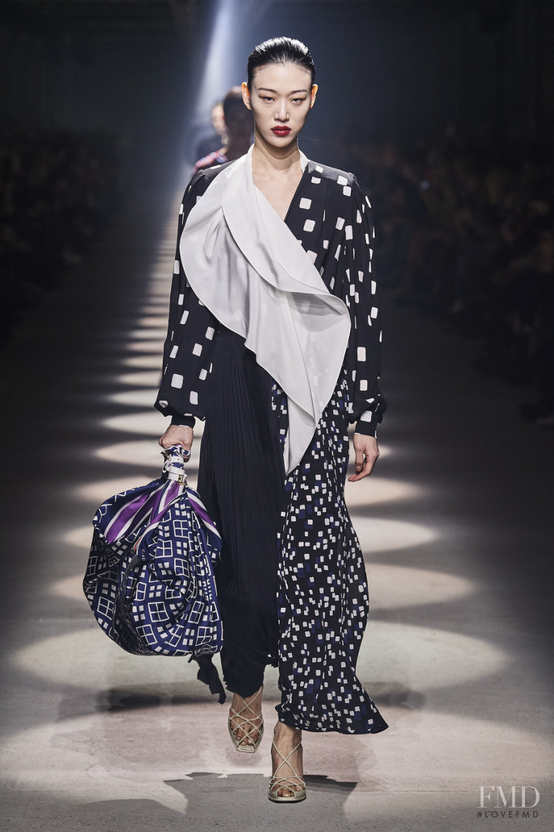So Ra Choi featured in  the Givenchy fashion show for Autumn/Winter 2020