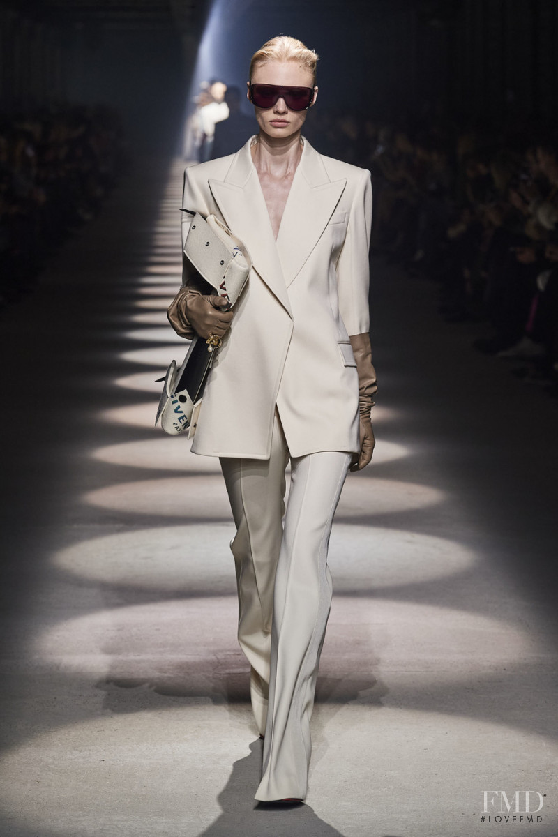 Vilma Sjöberg featured in  the Givenchy fashion show for Autumn/Winter 2020