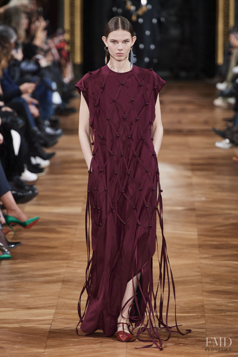 Julia Merkelbach featured in  the Stella McCartney fashion show for Autumn/Winter 2020