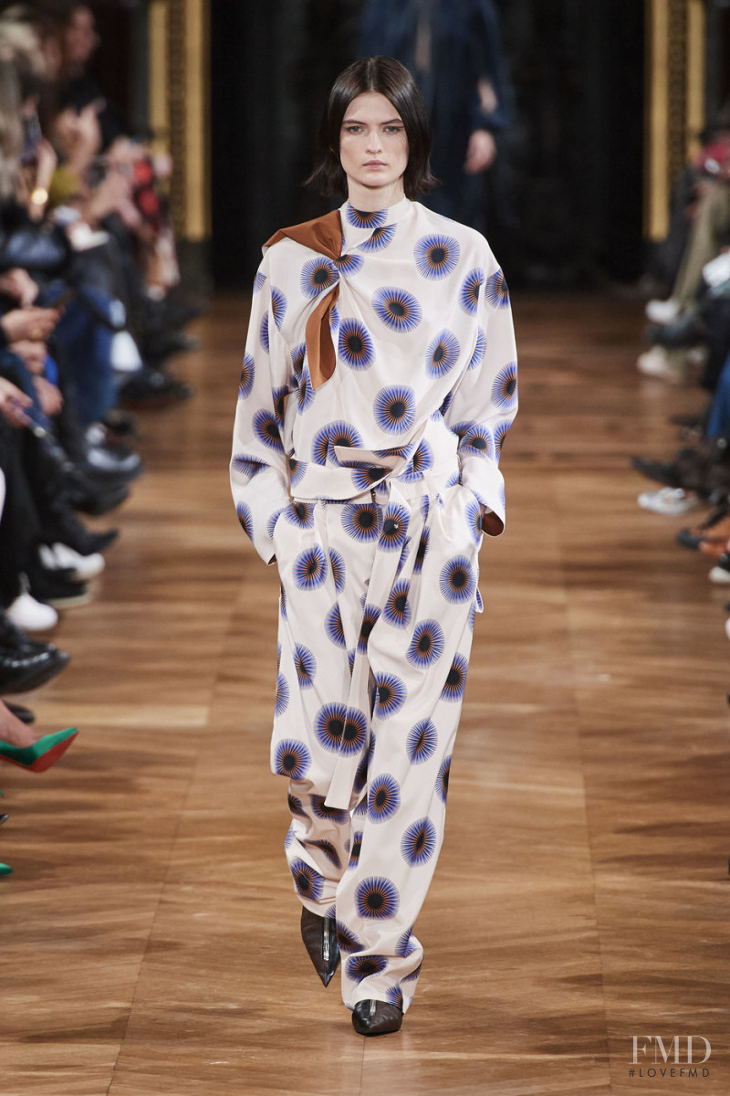 Lara Mullen featured in  the Stella McCartney fashion show for Autumn/Winter 2020