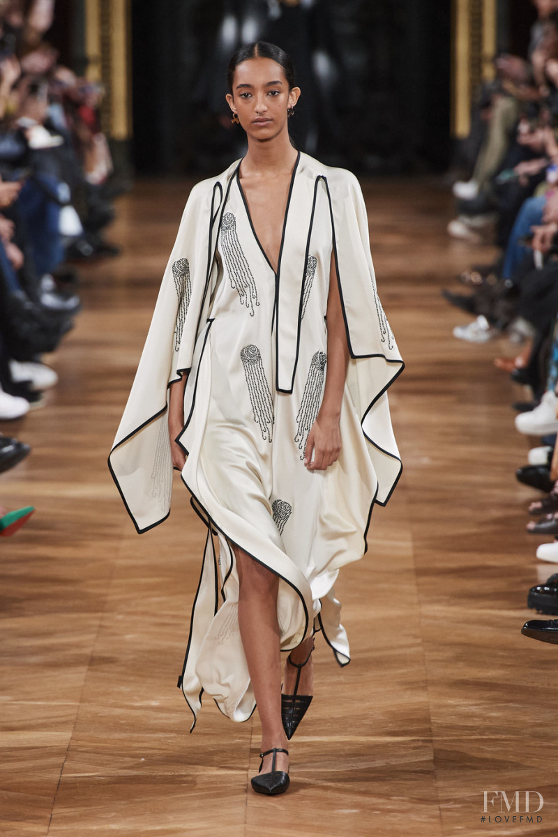 Mona Tougaard featured in  the Stella McCartney fashion show for Autumn/Winter 2020