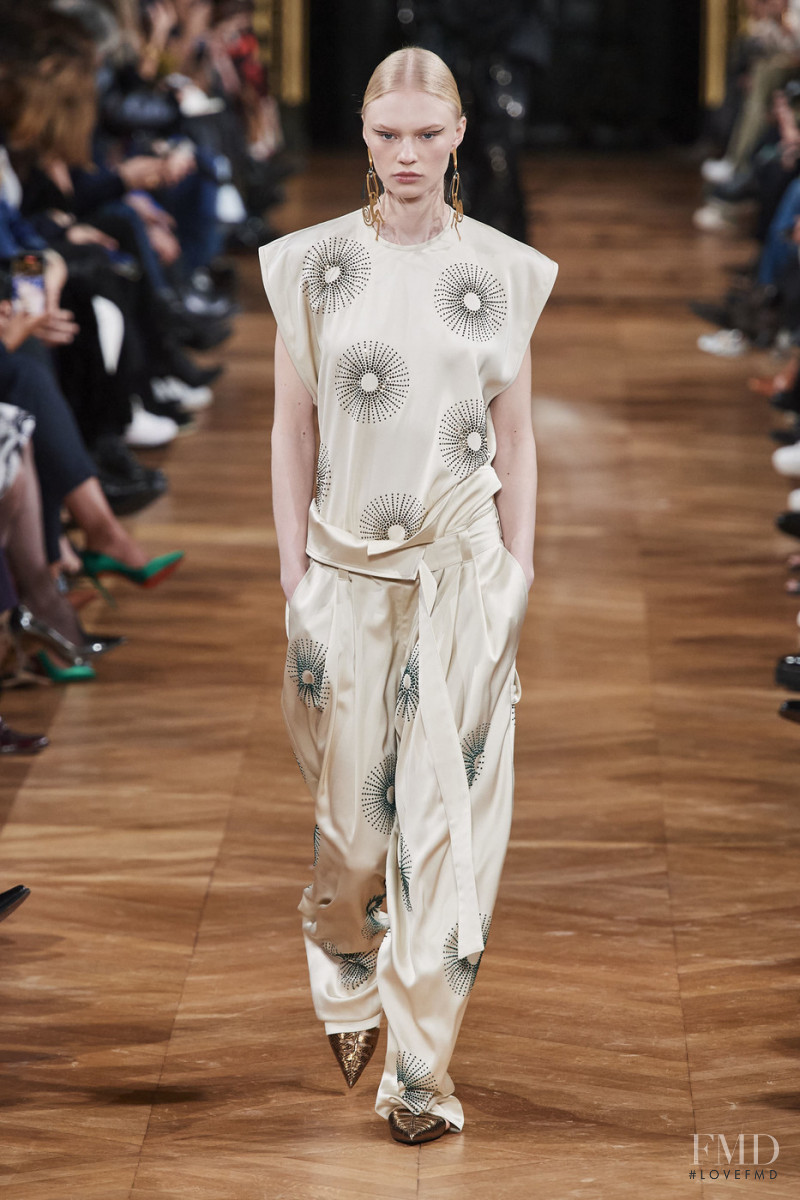 Vilma Sjöberg featured in  the Stella McCartney fashion show for Autumn/Winter 2020
