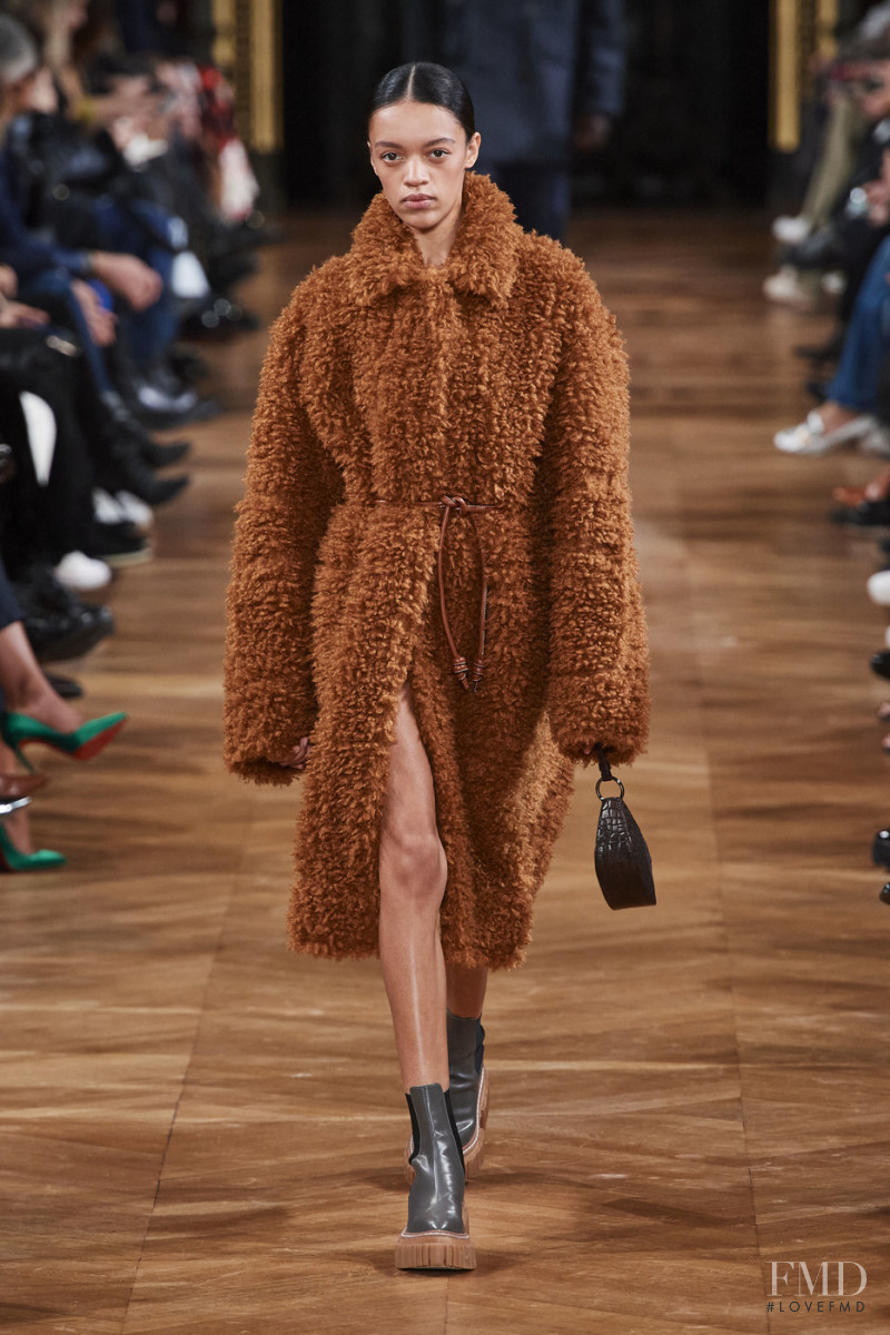 Kukua Williams featured in  the Stella McCartney fashion show for Autumn/Winter 2020