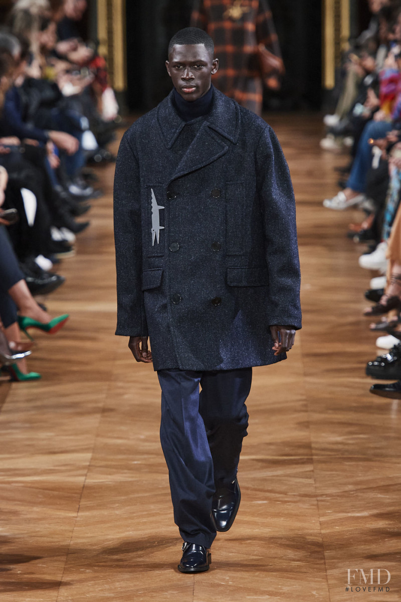 Khadim Sock featured in  the Stella McCartney fashion show for Autumn/Winter 2020