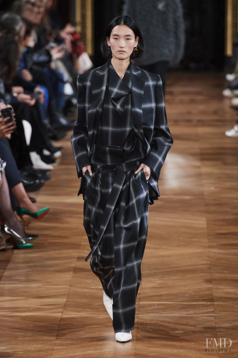 Lina Zhang featured in  the Stella McCartney fashion show for Autumn/Winter 2020