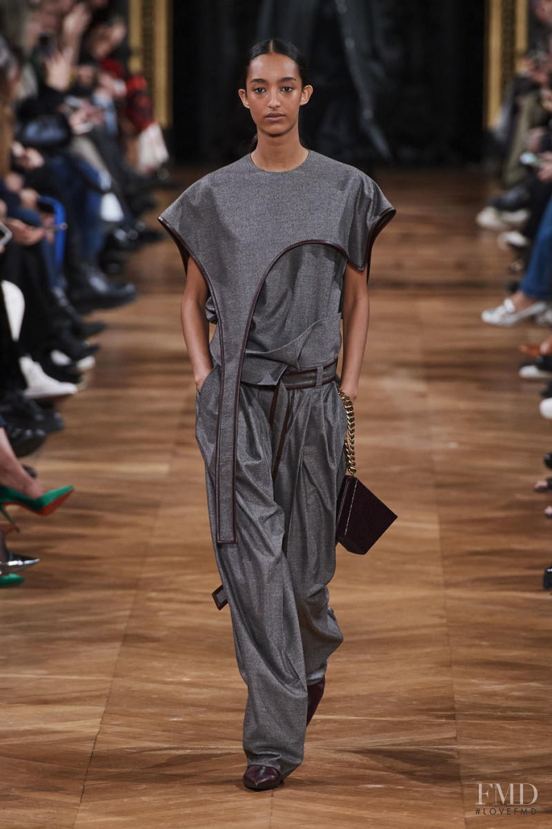 Mona Tougaard featured in  the Stella McCartney fashion show for Autumn/Winter 2020