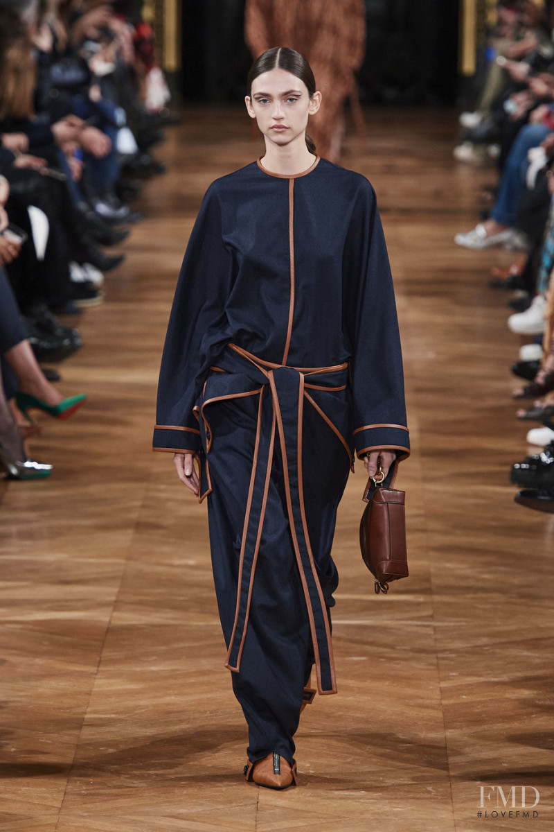 Krini Hernandez featured in  the Stella McCartney fashion show for Autumn/Winter 2020