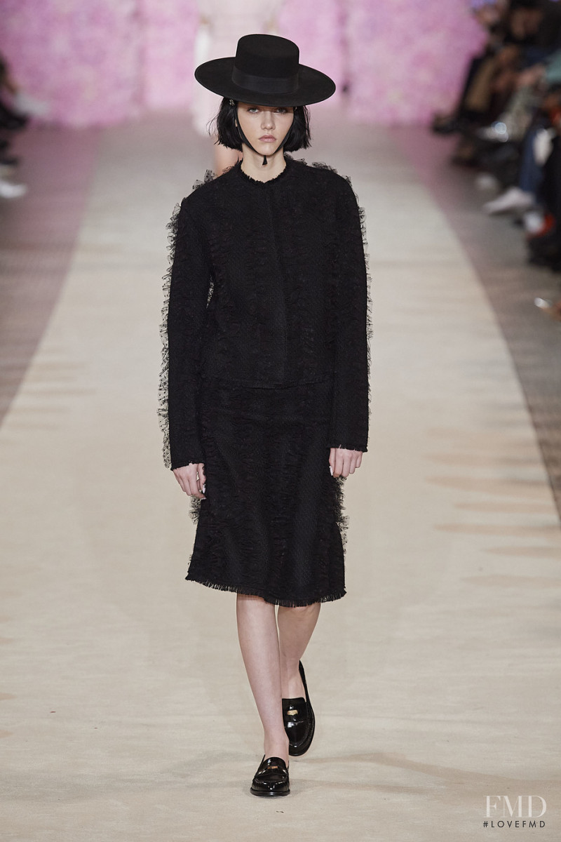 Sofia Steinberg featured in  the Giambattista Valli fashion show for Autumn/Winter 2020