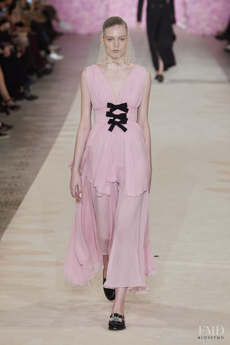Millicent Rodges featured in  the Giambattista Valli fashion show for Autumn/Winter 2020