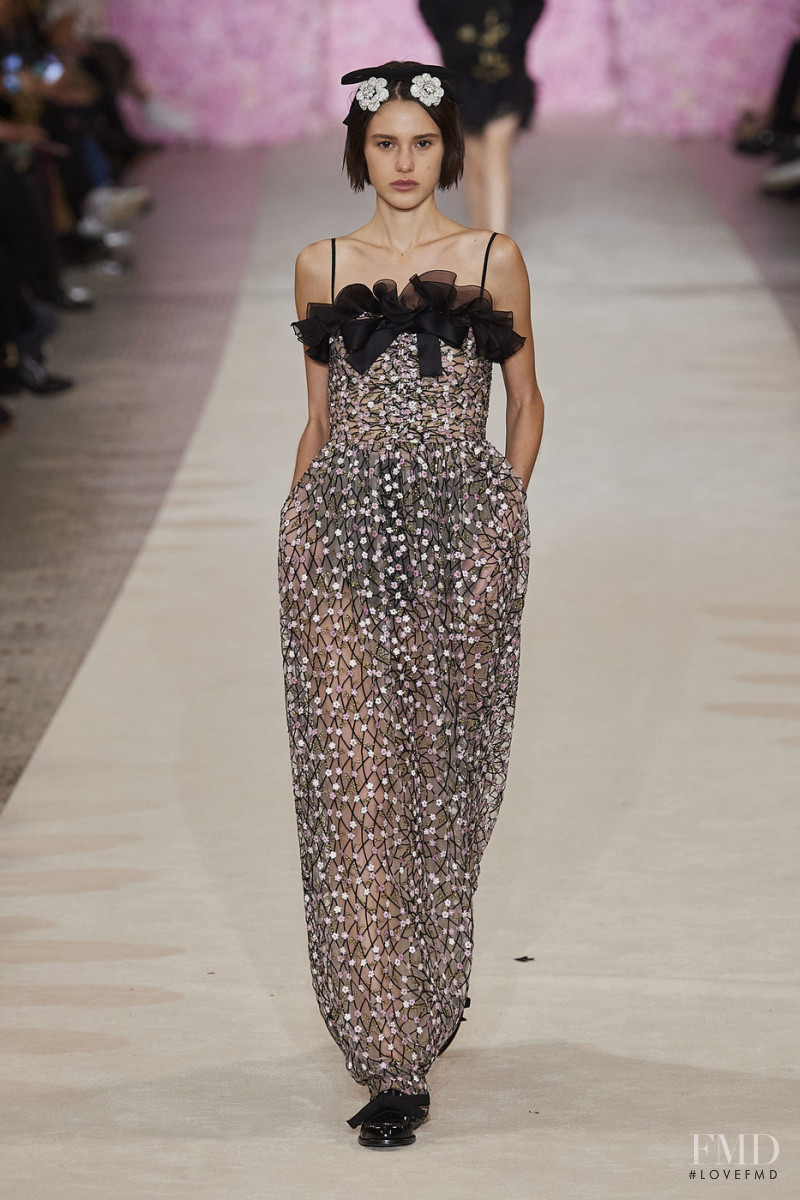 Aleyna Fitzgerald featured in  the Giambattista Valli fashion show for Autumn/Winter 2020