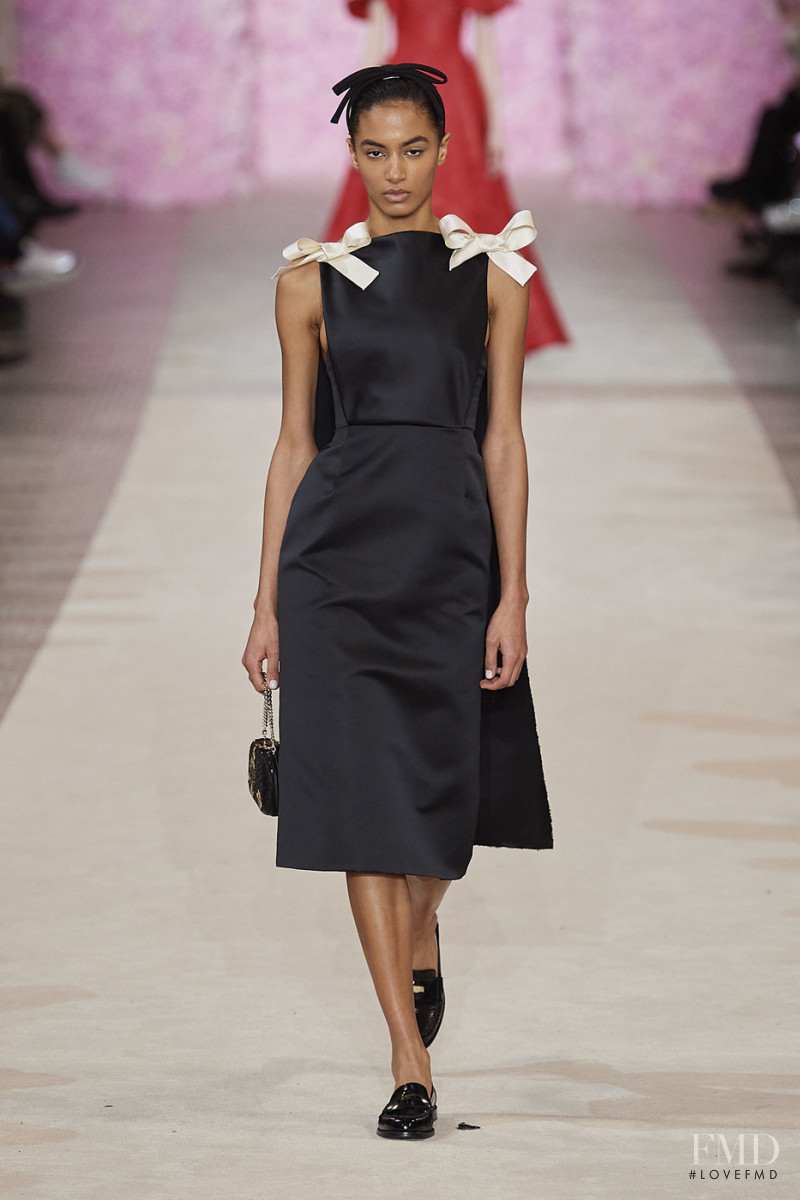Sacha Quenby featured in  the Giambattista Valli fashion show for Autumn/Winter 2020