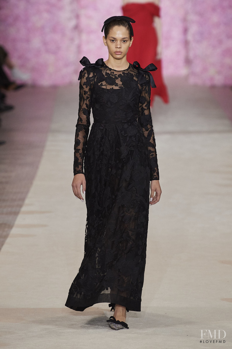 Hiandra Martinez featured in  the Giambattista Valli fashion show for Autumn/Winter 2020