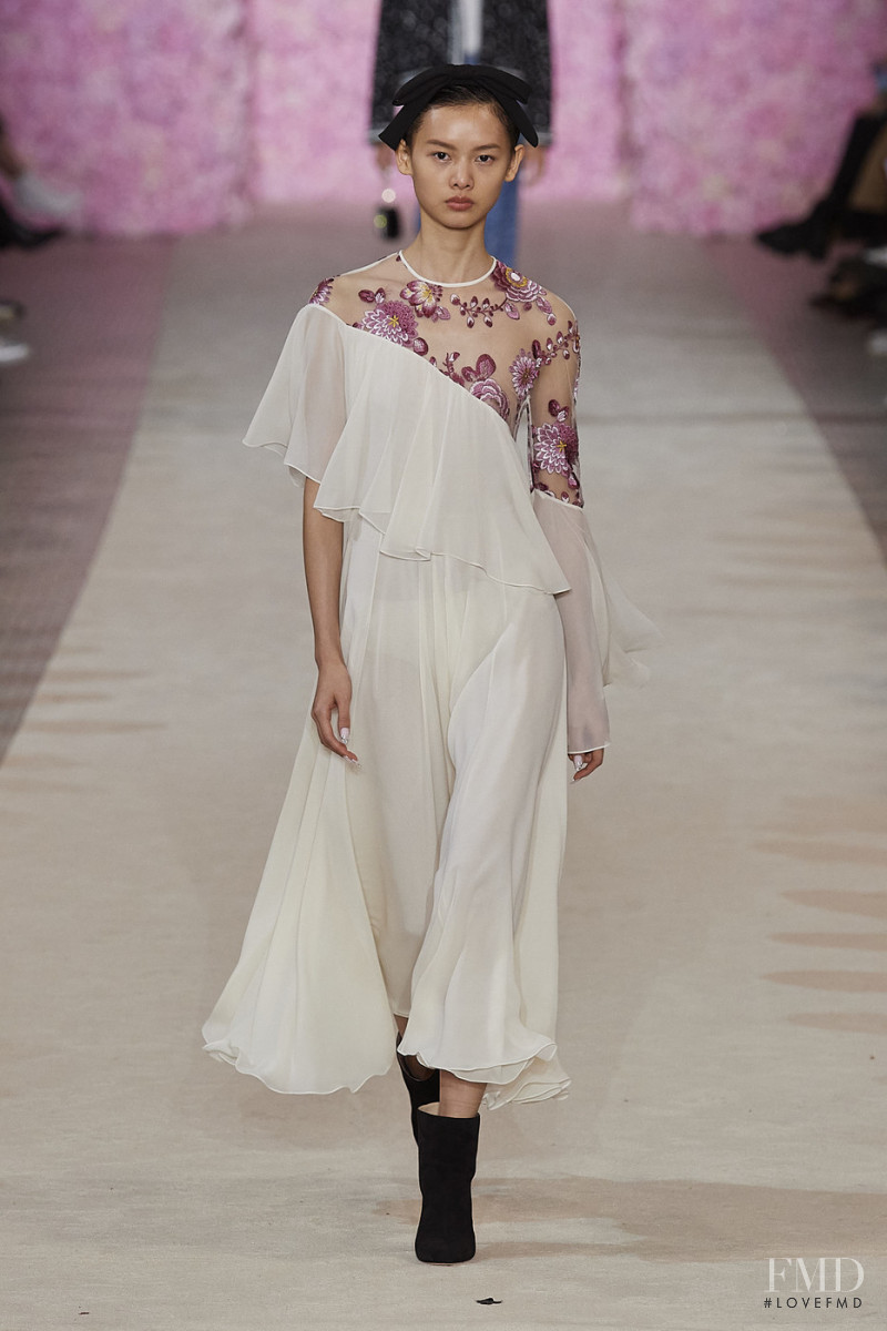 Shu Ping Li featured in  the Giambattista Valli fashion show for Autumn/Winter 2020