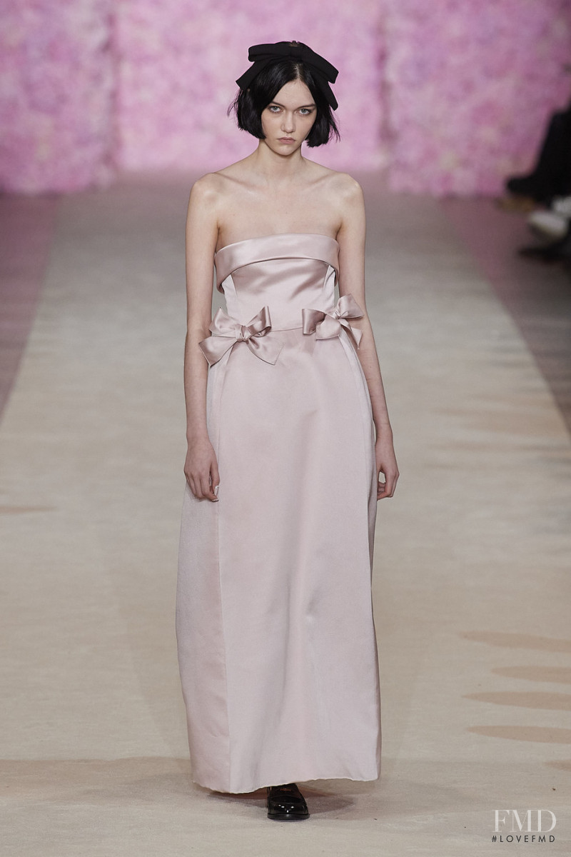 Sofia Steinberg featured in  the Giambattista Valli fashion show for Autumn/Winter 2020