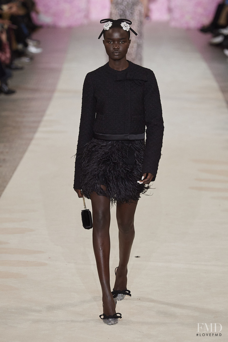 Akon Changkou featured in  the Giambattista Valli fashion show for Autumn/Winter 2020