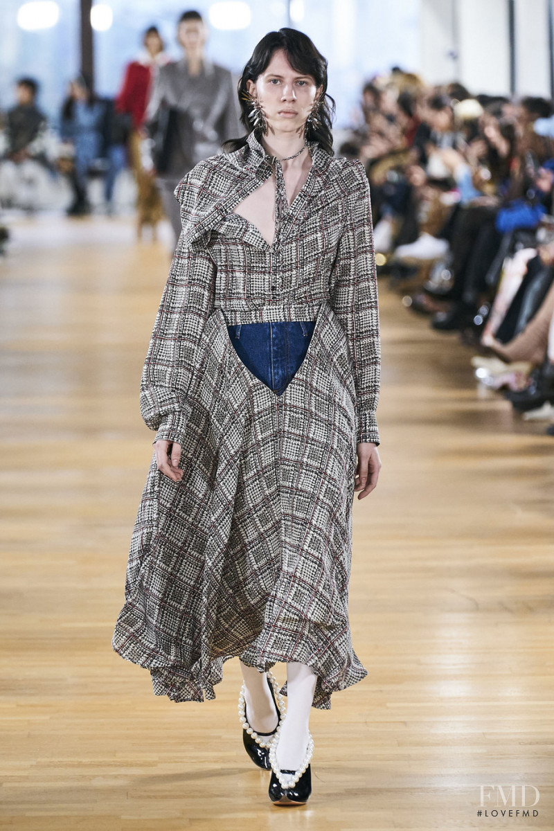Dasha Shevik featured in  the Y/Project fashion show for Autumn/Winter 2020