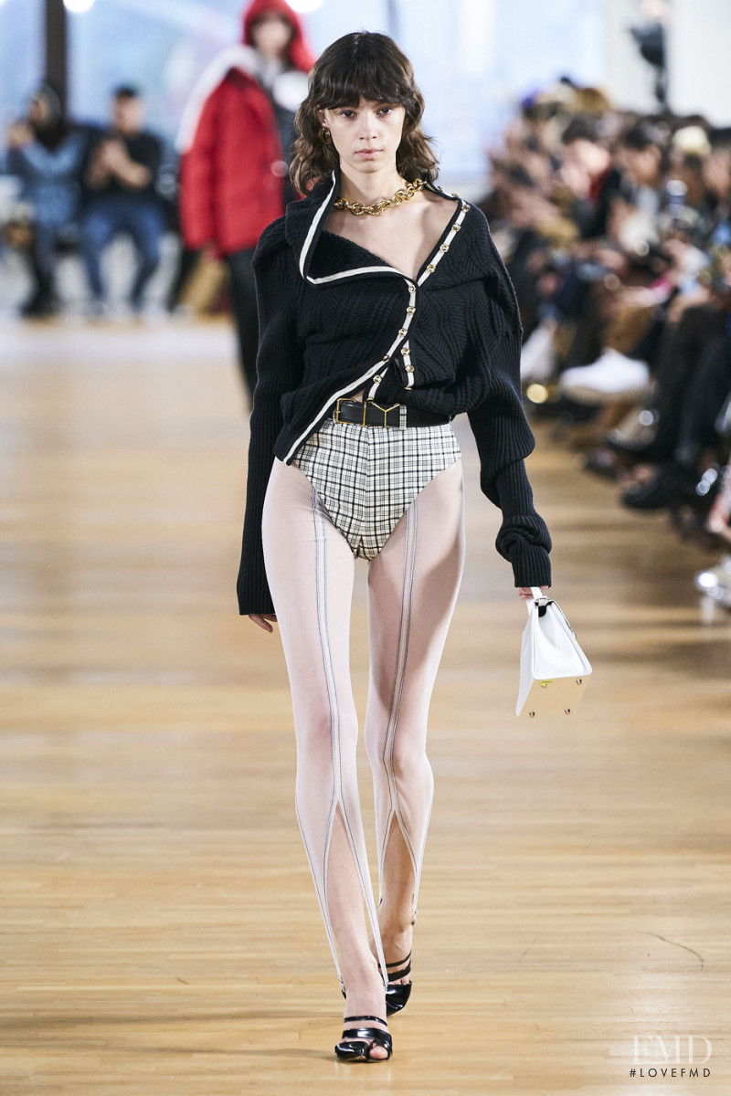 Sophie Martynova featured in  the Y/Project fashion show for Autumn/Winter 2020