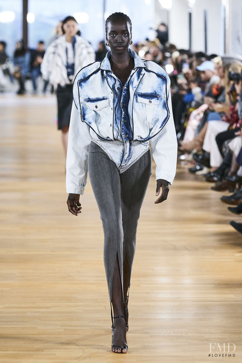 Niko Riam featured in  the Y/Project fashion show for Autumn/Winter 2020