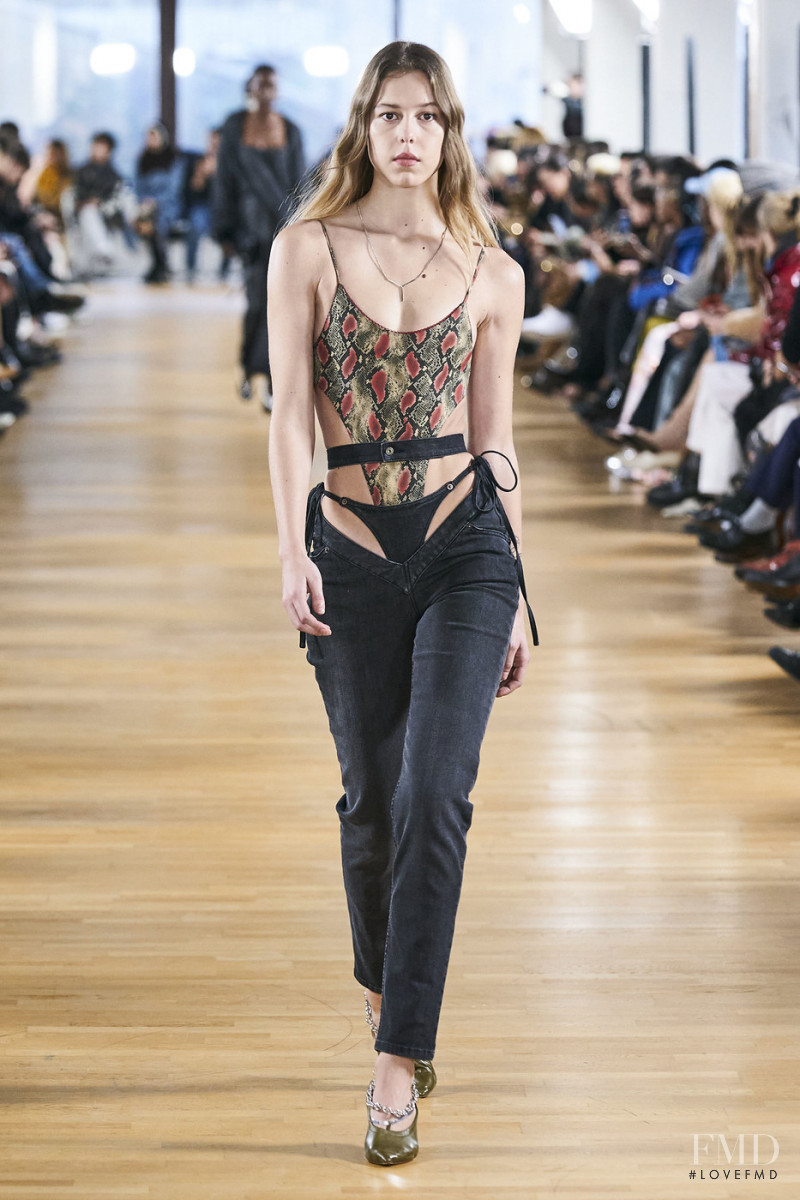Beaudine Jael featured in  the Y/Project fashion show for Autumn/Winter 2020