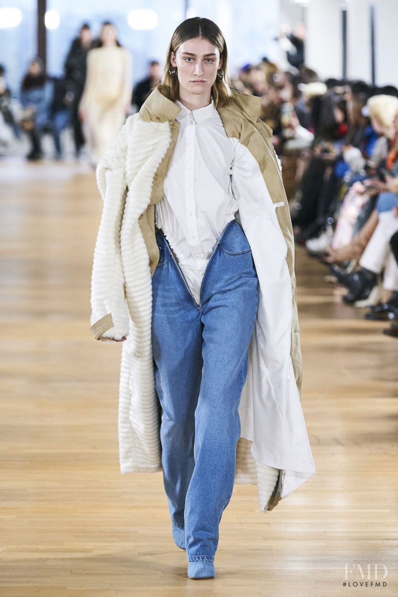 Felize Kolibius featured in  the Y/Project fashion show for Autumn/Winter 2020