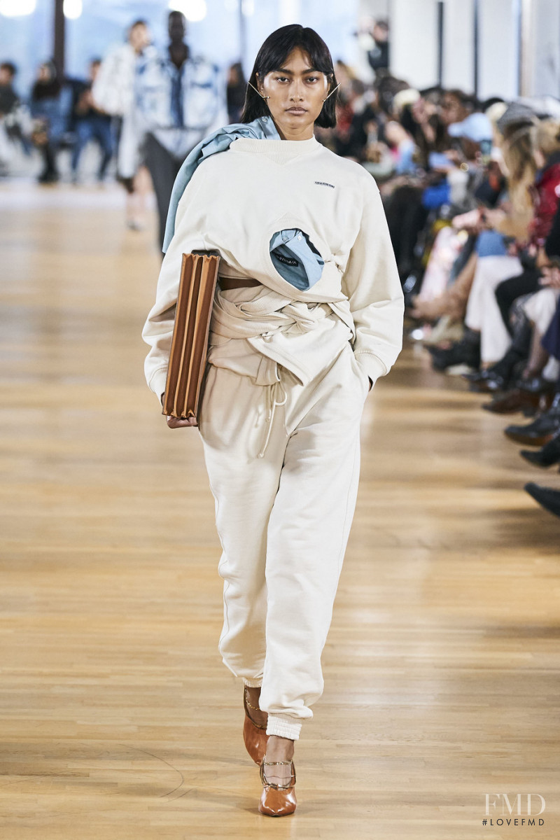 Atikah Karim featured in  the Y/Project fashion show for Autumn/Winter 2020
