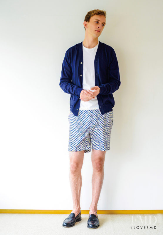 Auralee lookbook for Spring/Summer 2015