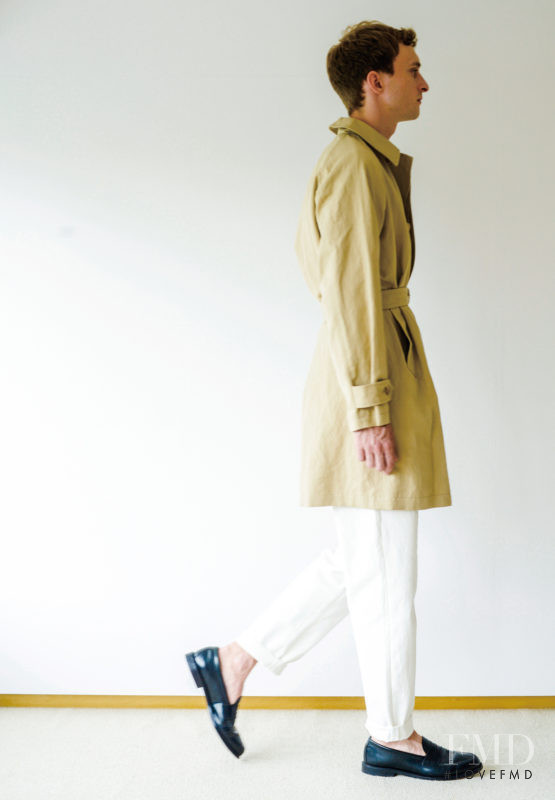 Auralee lookbook for Spring/Summer 2015