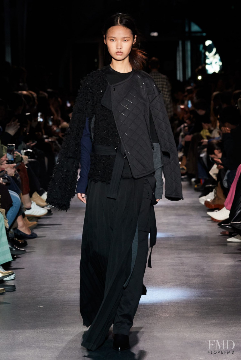 Gu Haizhu featured in  the Ujoh fashion show for Autumn/Winter 2020