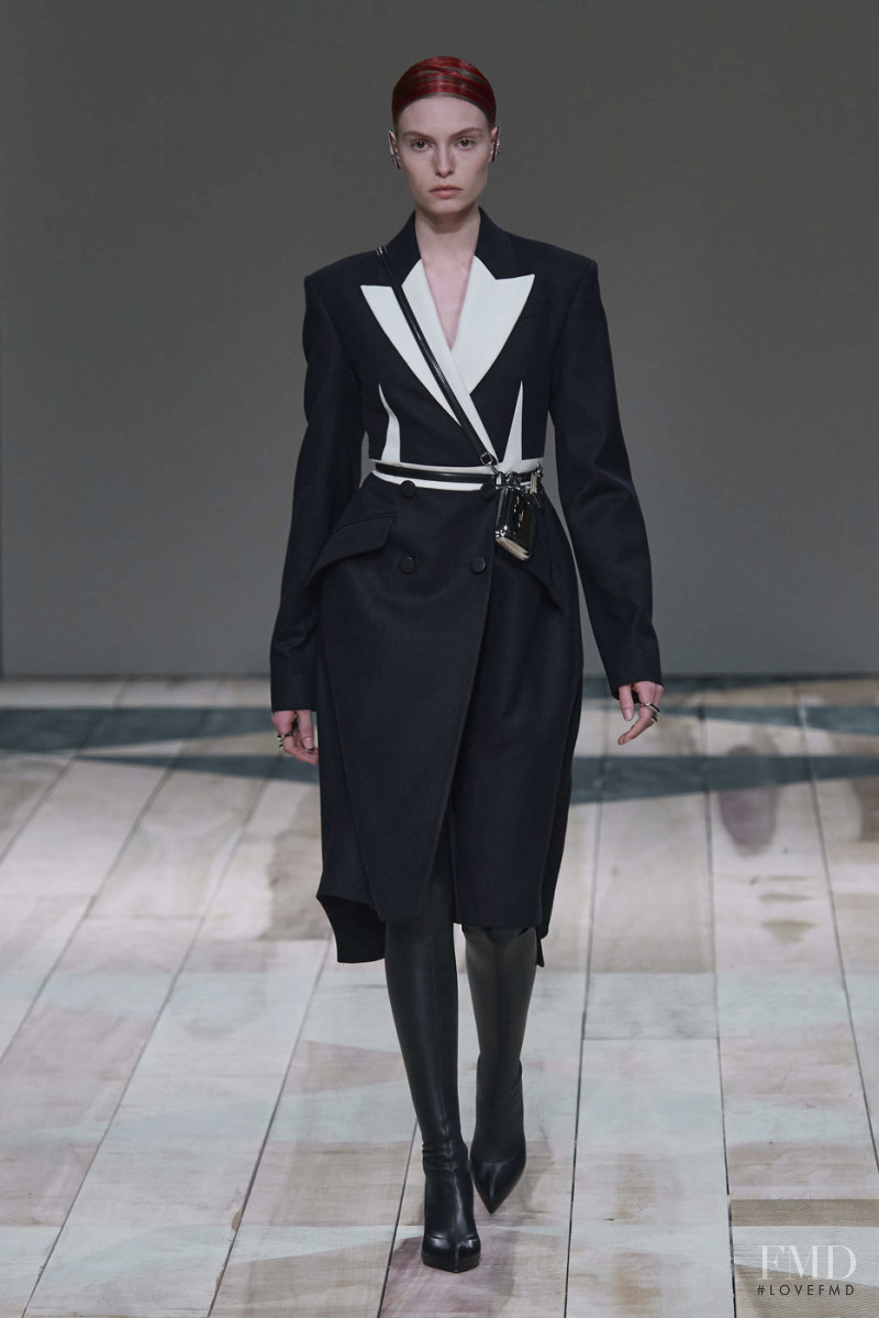 Marthe Achilles featured in  the Alexander McQueen fashion show for Autumn/Winter 2020