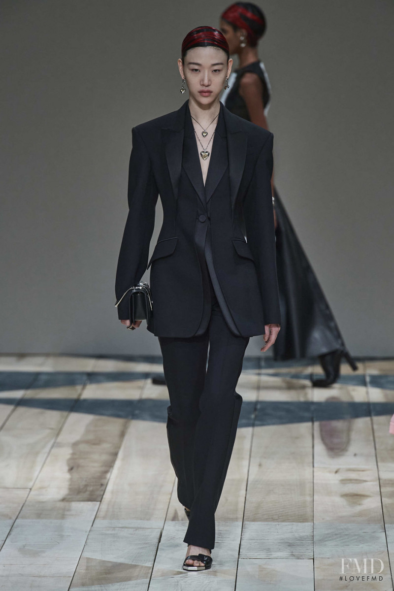 So Ra Choi featured in  the Alexander McQueen fashion show for Autumn/Winter 2020