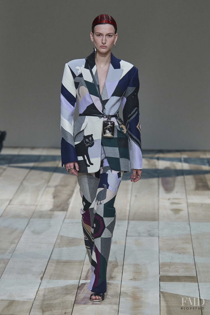Chai Maximus featured in  the Alexander McQueen fashion show for Autumn/Winter 2020