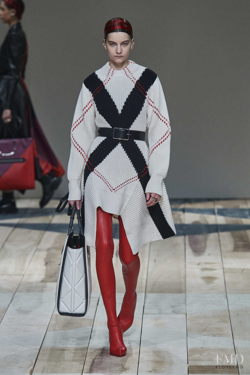 Alina Bolotina featured in  the Alexander McQueen fashion show for Autumn/Winter 2020