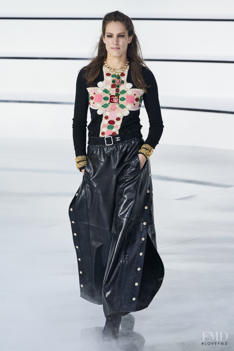 Othilia Simon featured in  the Chanel fashion show for Autumn/Winter 2020